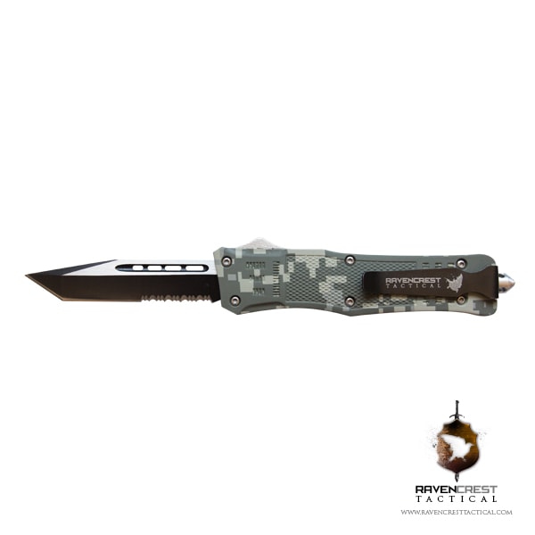 Nemesis Tactical OTF Knife with Tanto Blade