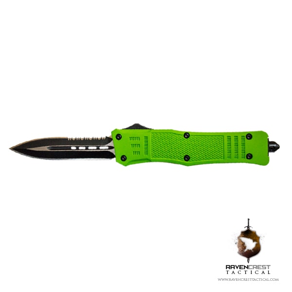 Zombie Hunter Tactical OTF Knife with Spear Point Blade