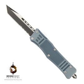 Cerakote RavenCrest Tactical RCT-1 Raven OTF Knife Blue Titanium
