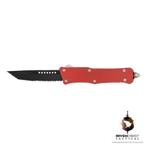 Mini Zhanshi OTF (out the front) Knife - USMC Red Cerakote - Shop Now