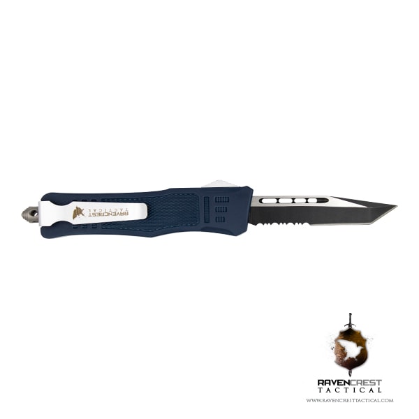 Mini RCT-1 Raven OTF Knife Keltec Blue