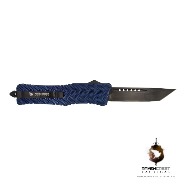 Alloy Zhanshi OTF Knife (Anodized Blue)