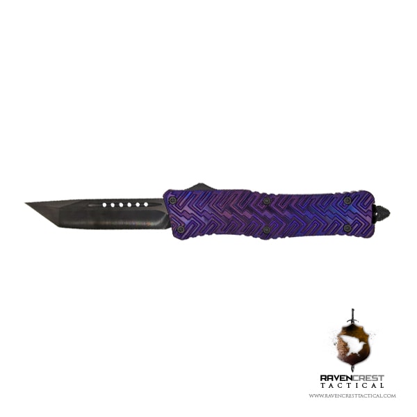 Alloy Zhanshi OTF Knife (Anodized Purple)