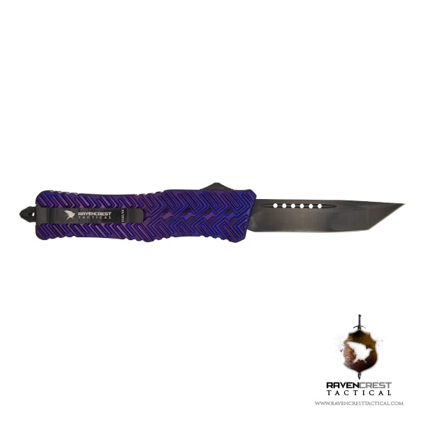 Alloy Zhanshi OTF Knife (Anodized Purple)