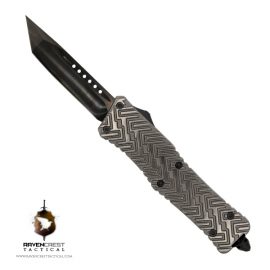 Alloy Zhanshi OTF Knife (Gunmetal)