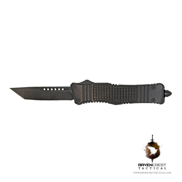 RCT-2 Raven Tactical OTF Knife (Black)