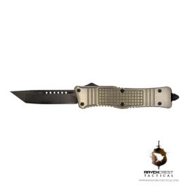 RCT-2 Raven Tactical OTF Knife (Brass)