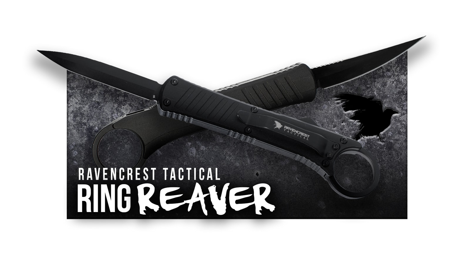 OTF Knife - Covert Reaver - RavenCrest Tactical