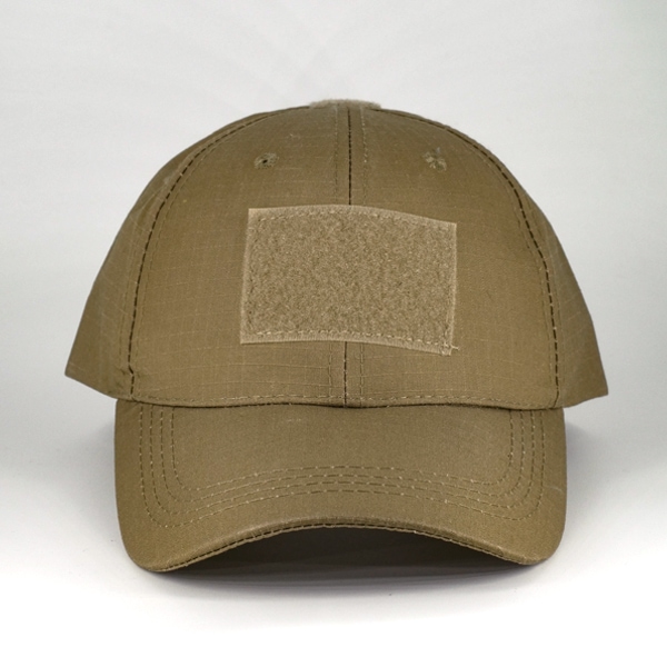 Hook & Loop Patch Hat- Personalized- Coyote Brown — SGT GRIT