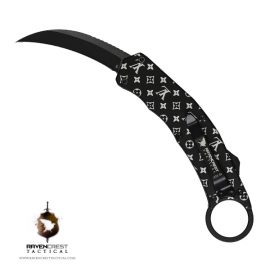 Ring Reaver OTF Knife OTF (out the front) Knife - Black - Shop Now