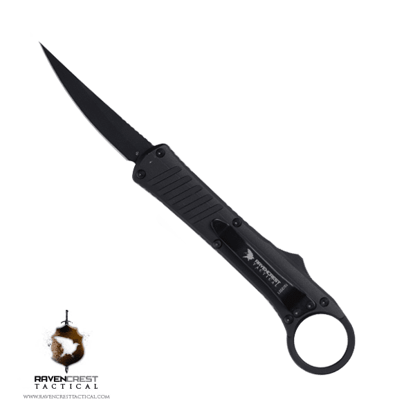 Ring Reaver OTF Knife (Black) – “Select Series”