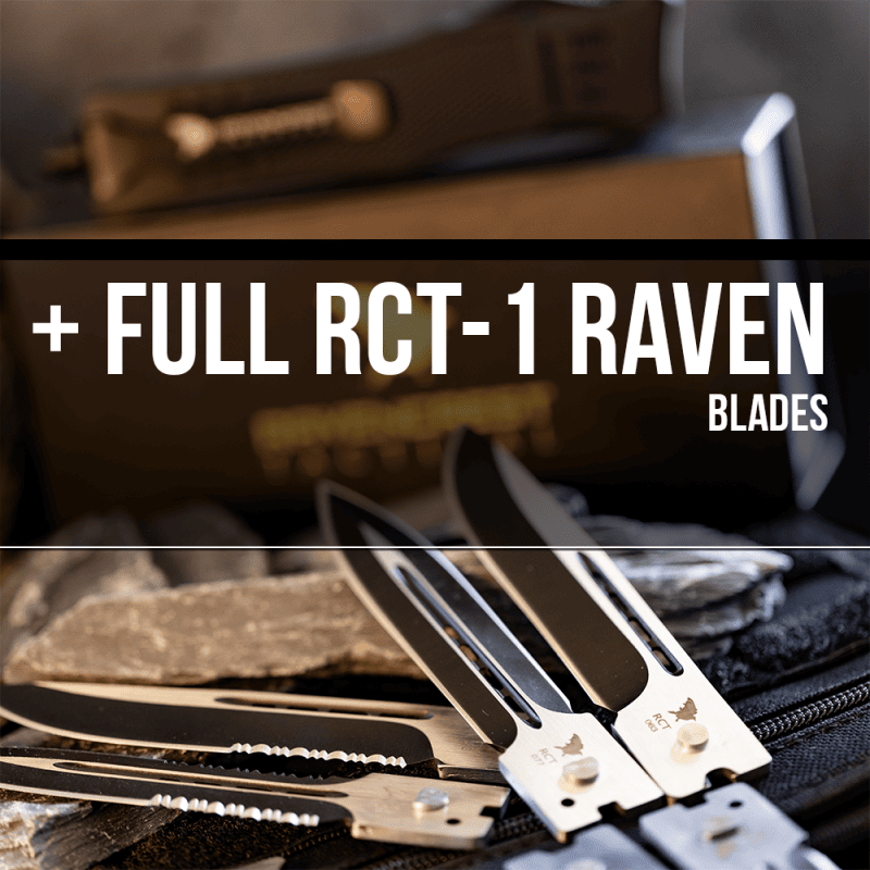 RCT-1 Raven OTF Knife Blade