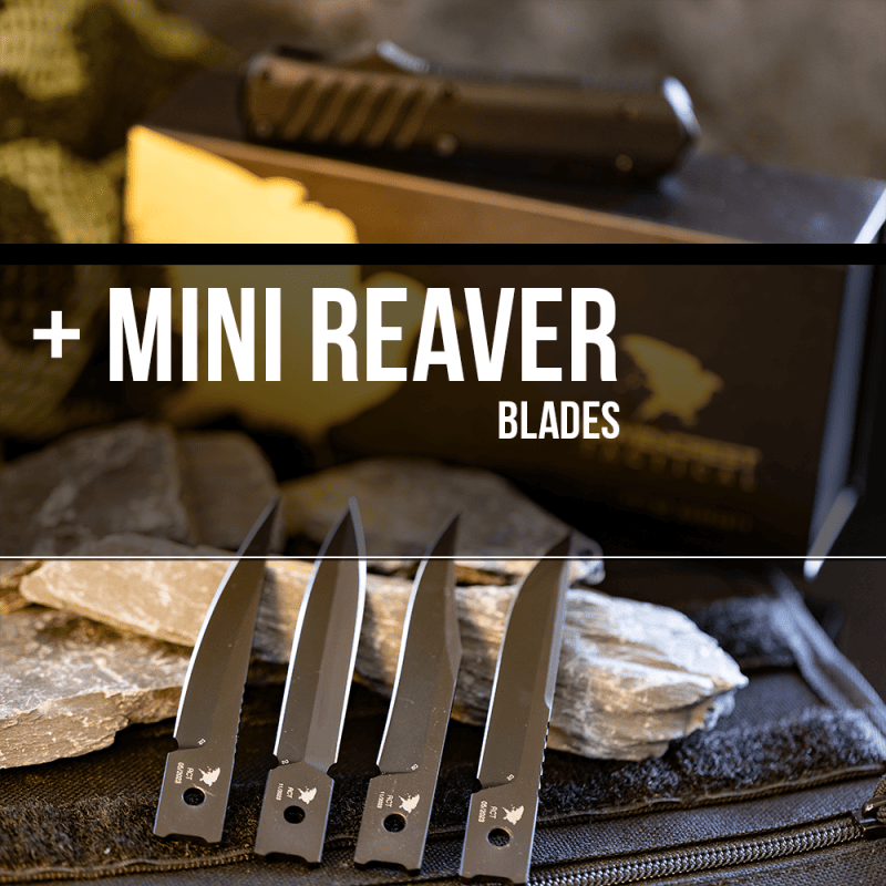 Mini Covert Reaver OTF Knife Blade