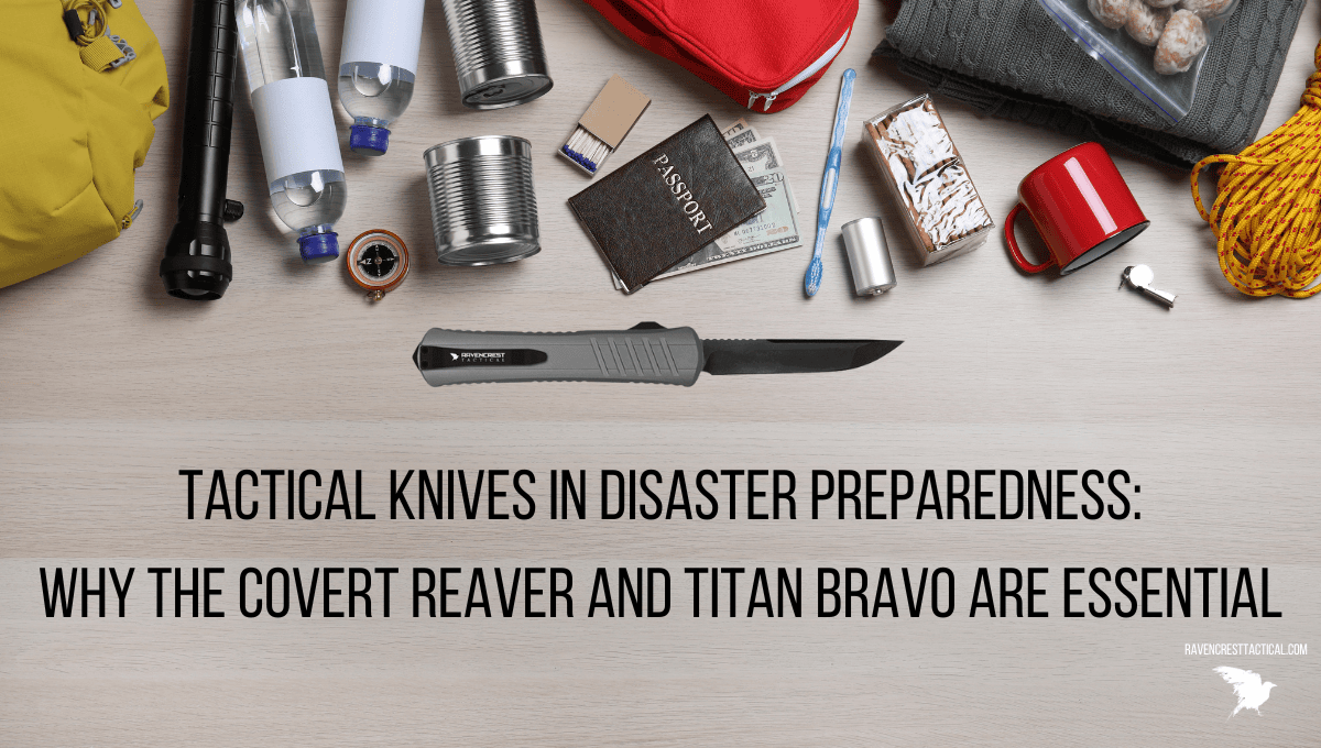 Tactical Knives in Disaster Preparedness