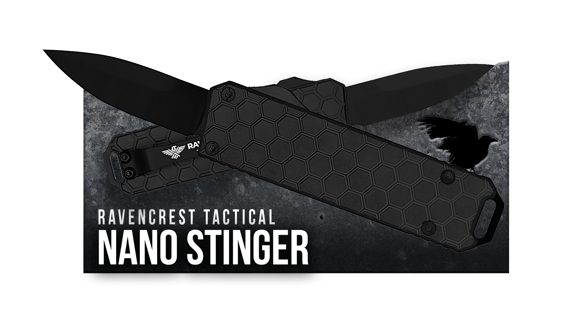 OTF Knife - Nano Stinger - RavenCrest Tactical